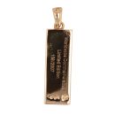 9ct Yellow and Rose Gold 0.05ct Clogau Pendant