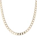 9ct Yellow Gold Curb Chain 26"