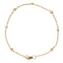 22ct Yellow Gold Junction Fancy Bracelet 7"