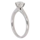 18ct White Gold 0.65ct Brilliant Cut Diamond Solitaire Ring