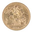 1896 Victoria Old Head UK Full Sovereign Coin
