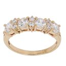 18ct Yellow Gold Cubic Zirconia Fancy Ring
