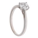 18ct White Gold 1.02ct Brilliant Cut Lab Grown Diamond Solitaire Ring