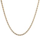 9ct Yellow Gold Rope Chain 20"