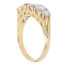 18ct Yellow Gold 1.40ct Brilliant Cut Diamond Five Stone Ring