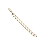 9ct Yellow Gold Curb Bracelet 7.5"