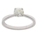 Platinum 1.02ct Diamond Solitaire Ring
