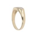 9ct Yellow Gold 0.20ct Diamond Cluster Ring