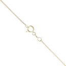 Gold Plated Silver Floral Locket and Chain 18"