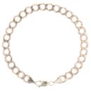 9ct Yellow Gold Curb Bracelet 8.5"