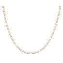 9ct Yellow Gold Figaro Chain 24"