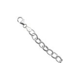 Silver Belcher Bracelet 7.5" By Icesia