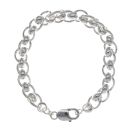 Silver Rollerball Bracelet 8.5" By Icesia