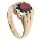 9ct Yellow Gold Ruby Single Stone Ring