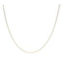 9ct Yellow Gold Long Link Curb Chain 22"