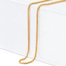 22ct Yellow Gold Spiga Chain 20"