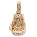 9ct Yellow Gold 0.50ct Diamond Boxing Glove Pendant
