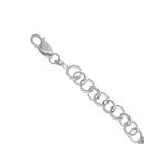 Silver Boxing Glove Belcher Bracelet 6" By Icesia