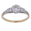 14ct Yellow Gold 0.90ct Brilliant Cut Diamond Solitaire Ring