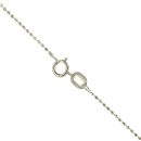 9ct Yellow Gold Created Ruby Cluster Pendant and Chain 18"