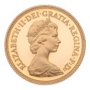 1980 Elizabeth II Decimal Portrait Llantrisant UK Full Sovereign Coin