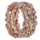 9ct Yellow and Rose Gold Tree Of Life Clogau Ring
