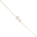 9ct Yellow Gold 0.10ct Diamond And Pearl Cluster Pendant And Chain 16"