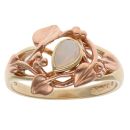 9ct Yellow and Rose Gold Clogau Opal Tree Of Life Ring