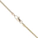 14ct Yellow Gold Orange Gemstone Pendant And Chain 16"