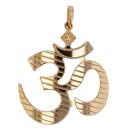 22ct Yellow Gold Om Fancy Pendant