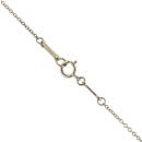 18ct Yellow Gold Tiffany Elsa Peretti Open Heart Pendant and Chain 16"