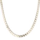9ct Yellow Gold Curb Chain 18"