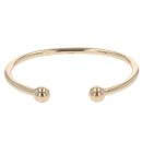 9ct Yellow Gold Plain Torque Bangle
