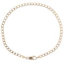 9ct Yellow Gold Curb Bracelet 9"