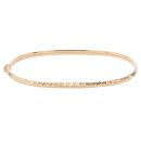 9ct Yellow Gold Patterned Hinged Bangle
