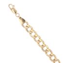 9ct Yellow Gold Curb Bracelet 8"