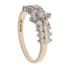 14ct Yellow Gold Cubic Zirconia Fancy Ring