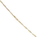 14ct Yellow Gold Twist Chain 18"