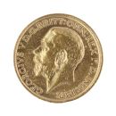 1911 George V Large Head UK Full Sovereign Coin
