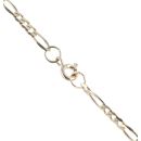9ct Yellow Gold Figaro Chain 30"