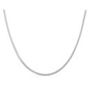 Silver Franco Chain 22" By Icesia Gents