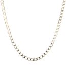 9ct Yellow Gold Curb Chain 22"