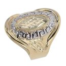 14ct Yellow and White Gold Ring