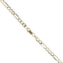 9ct Yellow Gold Figaro Chain 18"