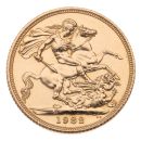 1982 Elizabeth II Decimal Portrait UK Full Sovereign Coin