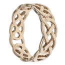 9ct Yellow Gold Plain Celtic Ring