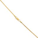 22ct Yellow Gold Foxtail Chain 18"