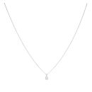 18ct White Gold 0.30ct Diamond Pendant and 16" Chain by Anya Belle