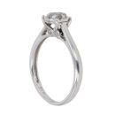 9ct White Gold 0.16ct Diamond Cluster Ring