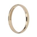 9ct Yellow Gold Plain Wedding Band 2.9mm